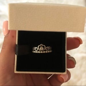 Pandora Princess Tiara Crown Ring